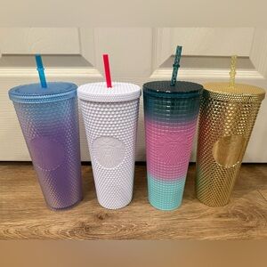 Starbucks Gradient and Gold Tumbler Collection